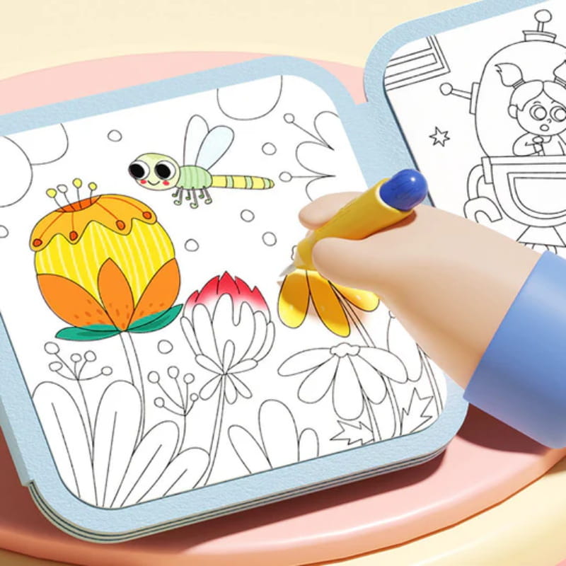 🎄Christmas Sale 50% OFF!!🎁✨Children's Doodle Magical Watercolor Book