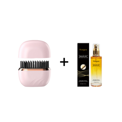 🏆Flash Sale⚡Buy Now 50% OFF-Mini Cordless Hair Straightener Comb🎁