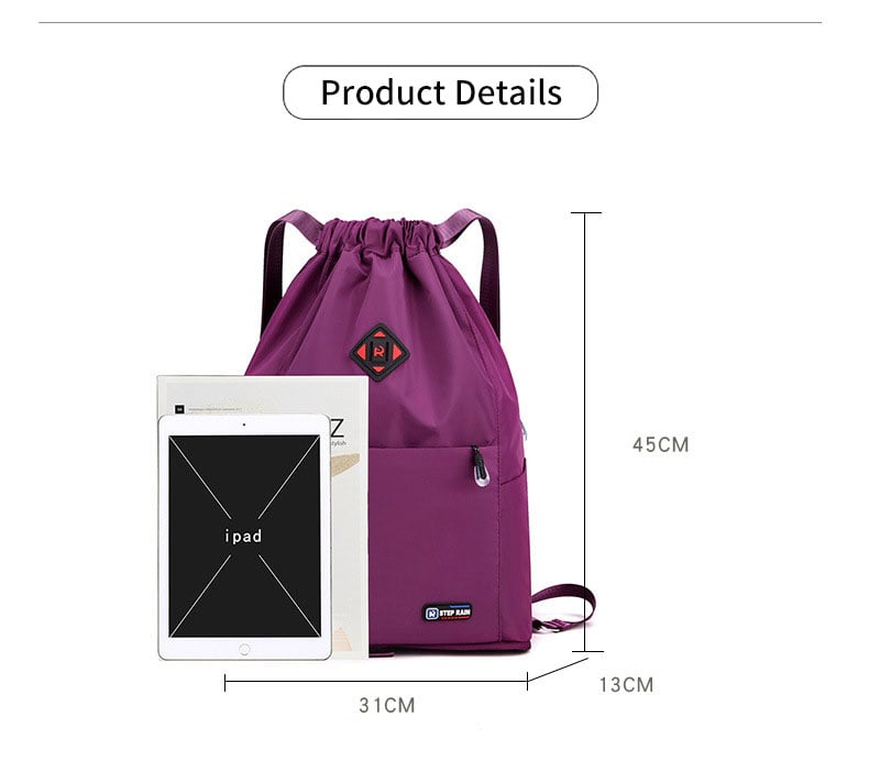 🔥Limited-time offer-2026 New Large Capacity Foldable Drawstring Sports Backpack