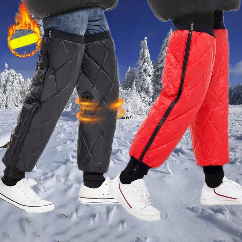 Today's 50% Off Sale🔥Waterproof Zipper Fleece-Lined Leg Warmers