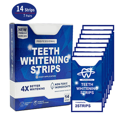 🎁Here it comes! Here it comes! Surprise price!💥Gentle & Effective Teeth Whitening Strips Set