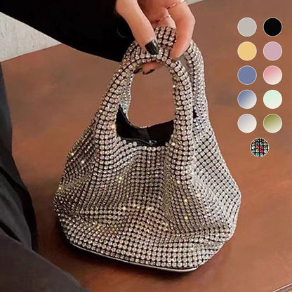 🔥New Arrivals Special Offer-Women's Rhinestone Bucket Handbag