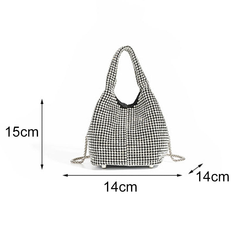 🔥New Arrivals Special Offer-Women's Rhinestone Bucket Handbag