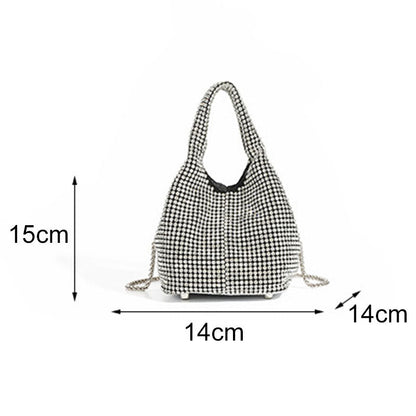 🔥New Arrivals Special Offer-Women's Rhinestone Bucket Handbag
