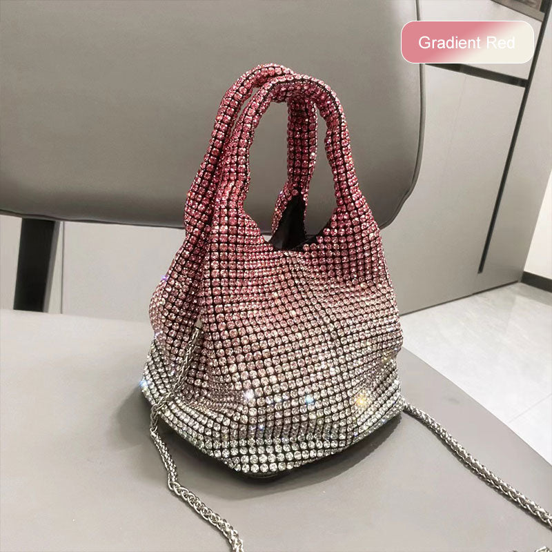 🔥New Arrivals Special Offer-Women's Rhinestone Bucket Handbag