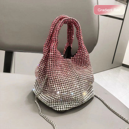 🔥New Arrivals Special Offer-Women's Rhinestone Bucket Handbag