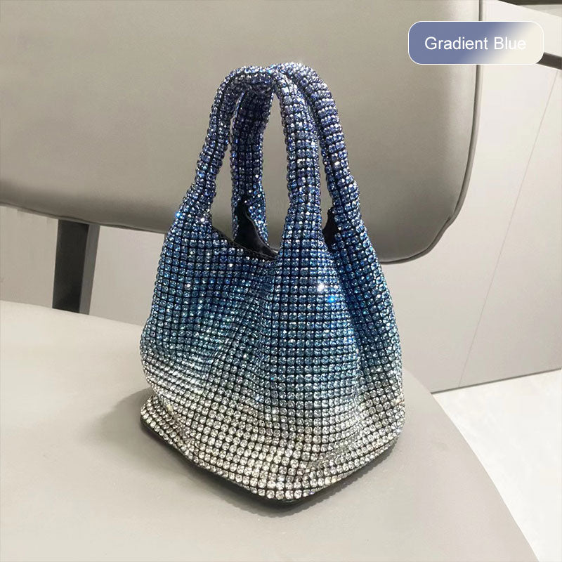 🔥New Arrivals Special Offer-Women's Rhinestone Bucket Handbag