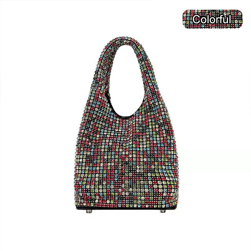🔥New Arrivals Special Offer-Women's Rhinestone Bucket Handbag