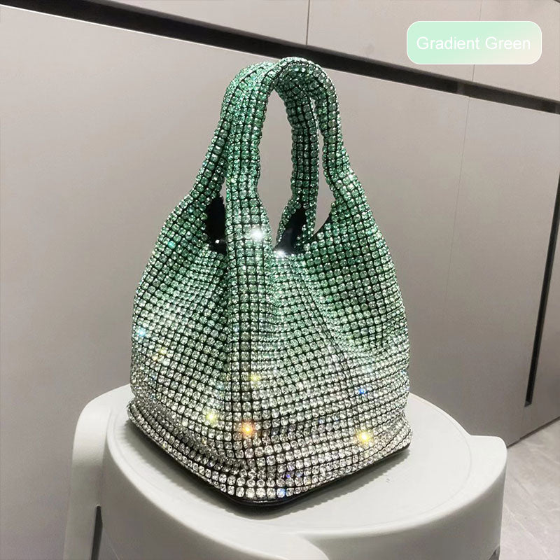 🔥New Arrivals Special Offer-Women's Rhinestone Bucket Handbag