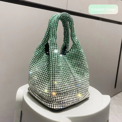 🔥New Arrivals Special Offer-Women's Rhinestone Bucket Handbag