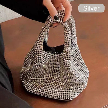 🔥New Arrivals Special Offer-Women's Rhinestone Bucket Handbag