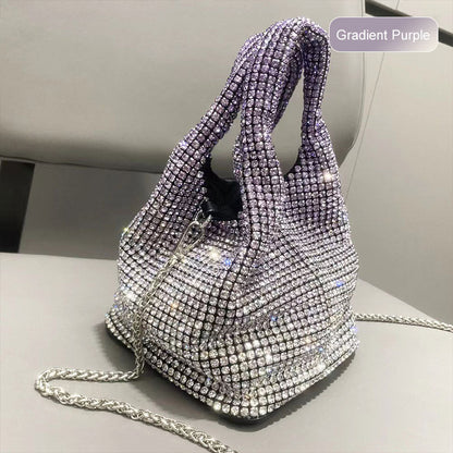 🔥New Arrivals Special Offer-Women's Rhinestone Bucket Handbag