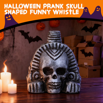 👻Halloween Sale-Halloween Prank Skull Shaped Funny Whistle