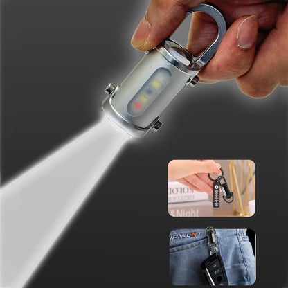 🔥Hot Sale Deals-1200LM Super Bright Mini Keychain Flashlight Waterproof