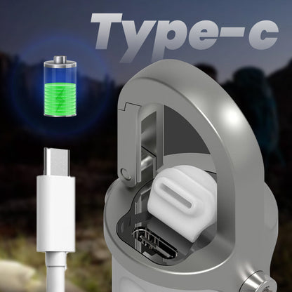 🔥Hot Sale Deals-1200LM Super Bright Mini Keychain Flashlight Waterproof