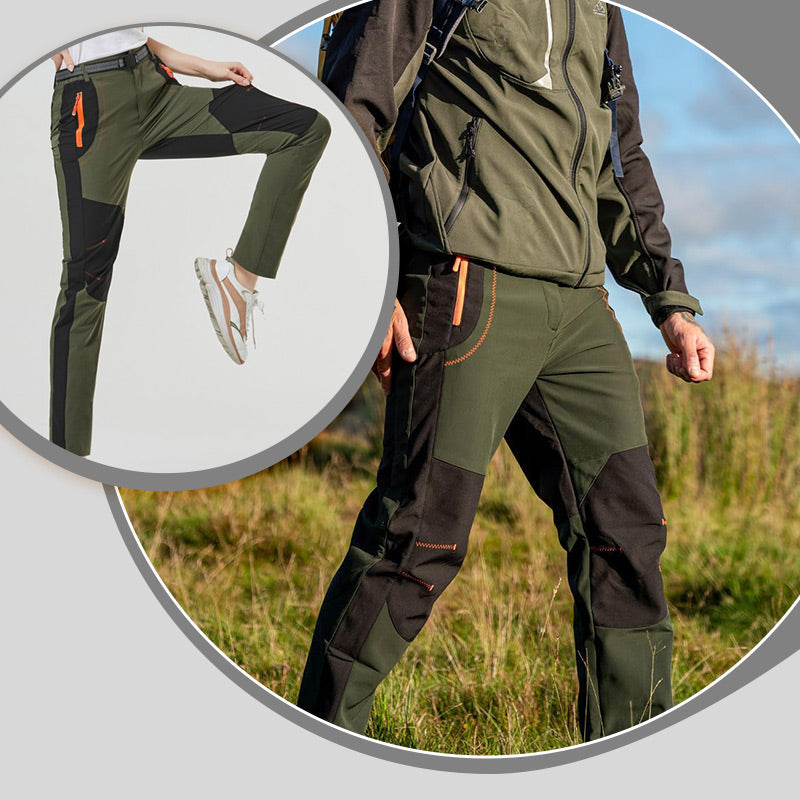🍂Windproof Waterproof Warm Elastic Waist Hiking Pants🔥Waterproof and insulated