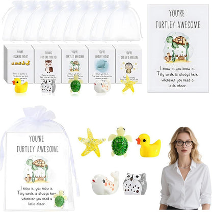 🎅Xmas Sales - 50% OFF🎄25 PCS SET🎄 - Animal Pun Note Cards