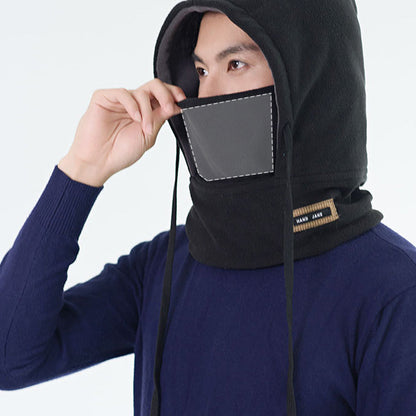 Warm Ear Protection 3-in-1 Hooded Neck Gaiter