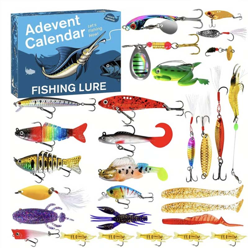 🎅Christmas Specials-24 Days Lures Advent Calendar