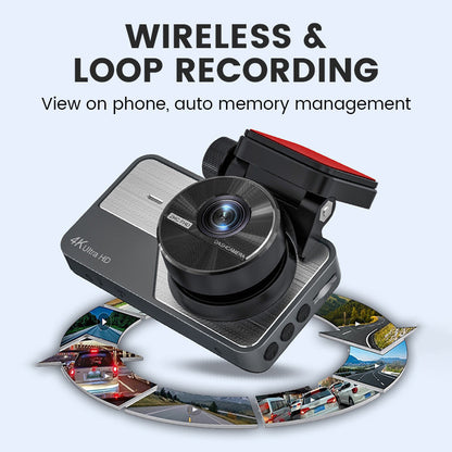 ⏳Time-Limited Special⏰4K Ultra HD Car Dashcam with Night Vision