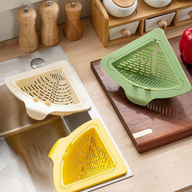 🔥Limited-time offer-Magnetic Suction Space-Saving Corner Sink Strainer