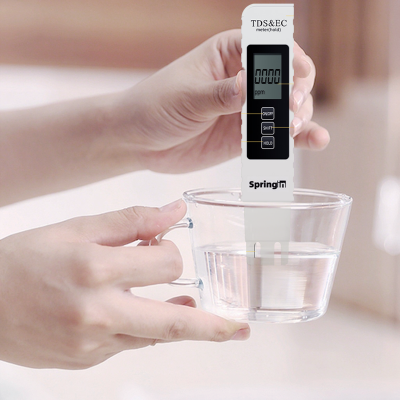 💧3-in-1 TDS Water Quality Tester - Measures pH, Chlorine, and Hardness with LCD Display for Pools and Aquariums 🌊