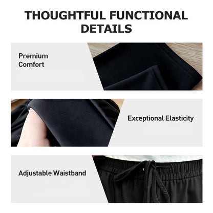 Unisex Solid Color Windproof Thermal Pants