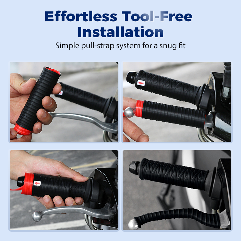 🔥Hot Sale Deals-Universal Silicone Handlebar & Brake Lever Grip Covers