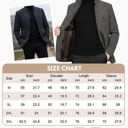 🧥 50% OFF NOW! 🔥 Men's 3D Fit Winter Coat - Thickened & Windproof, Ideal for Cold Weather Outdoors ❄️✨