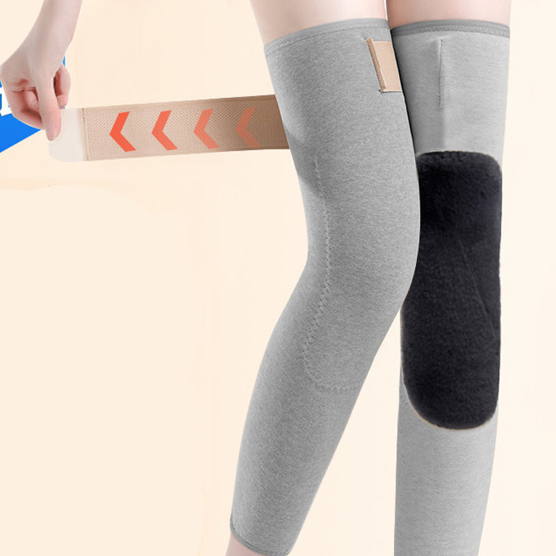 🔥Hot Sale Deals-Winter Seamless Knee Warmers with Pockets