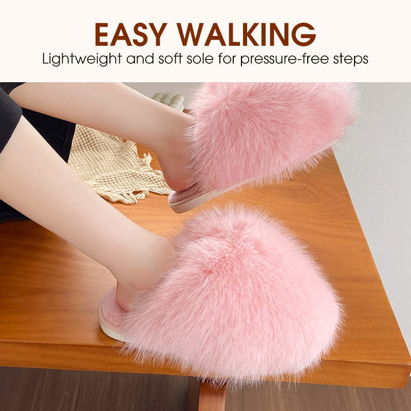 💜Limited time promotion 50%OFF💜Stylish Plush Fluffy Winter Slippers