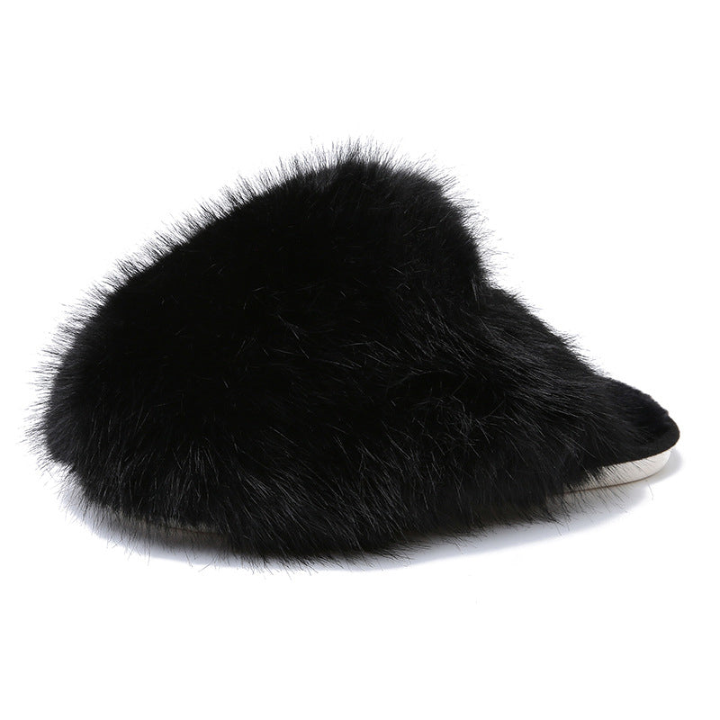 💜Limited time promotion 50%OFF💜Stylish Plush Fluffy Winter Slippers