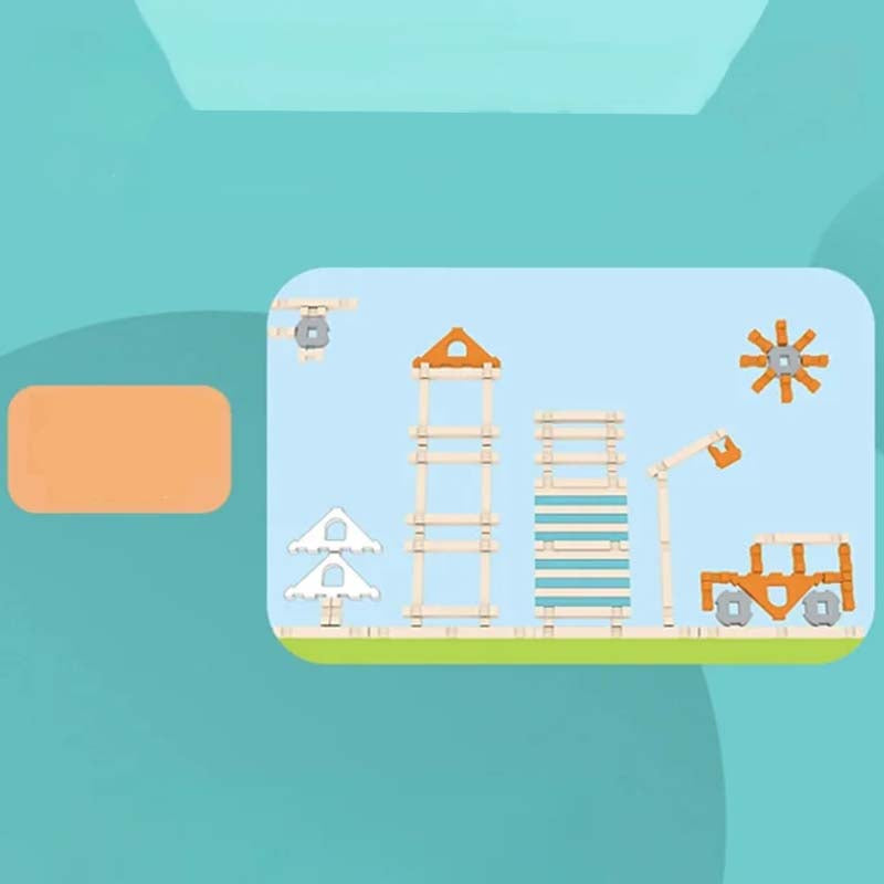 🔥Limited-time offer-Educational Wooden Building Blocks