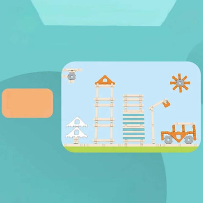 🔥Limited-time offer-Educational Wooden Building Blocks