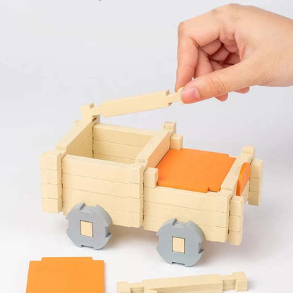 🔥Limited-time offer-Educational Wooden Building Blocks