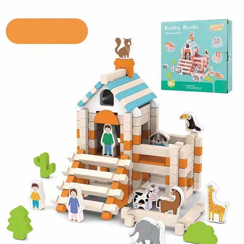 🔥Limited-time offer-Educational Wooden Building Blocks