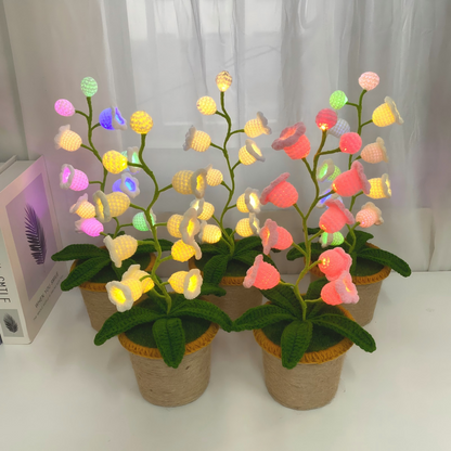 ✨LAST DAY PROMOTION - 50%OFF✨Lily Glow Crochet Lamp