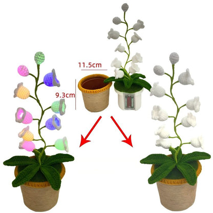 ✨LAST DAY PROMOTION - 50%OFF✨Lily Glow Crochet Lamp