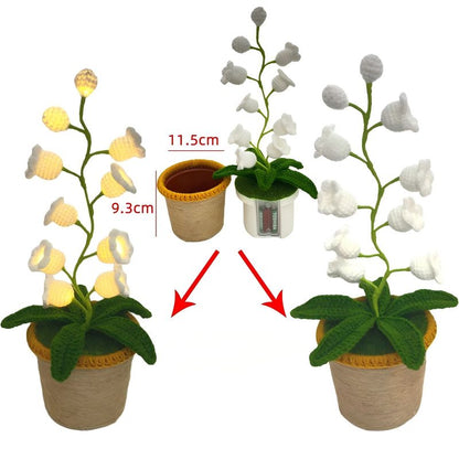 ✨LAST DAY PROMOTION - 50%OFF✨Lily Glow Crochet Lamp