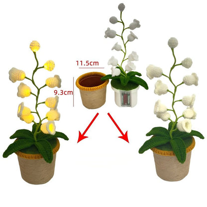 ✨LAST DAY PROMOTION - 50%OFF✨Lily Glow Crochet Lamp