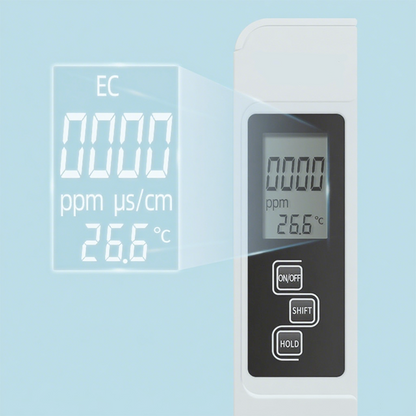 💧3-in-1 TDS Water Quality Tester - Measures pH, Chlorine, and Hardness with LCD Display for Pools and Aquariums 🌊