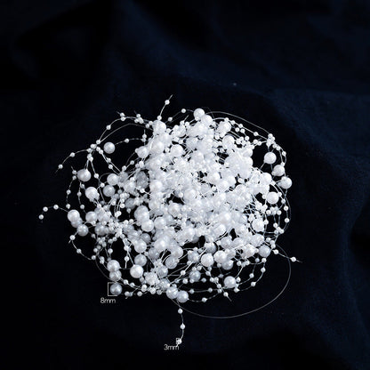 🎄Artificial Pearl Bead Garland for Christmas Tree