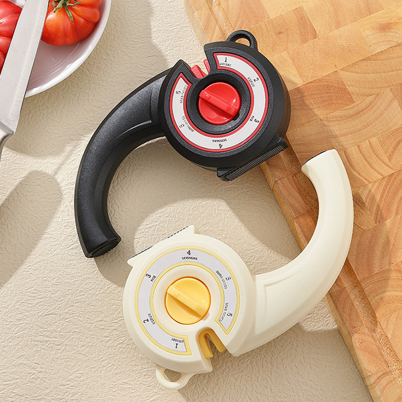 🔥Hot Sale Deals-Multi-Functional Kitchen Knife Sharpener