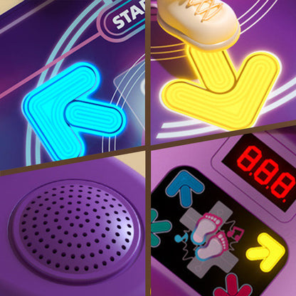💃 LAST DAY 50% OFF! ✨ Bluetooth Music & Light Interactive Dance Mat - LED Color Changing with 3 Modes for Kids & Family Parties 🎵🌈