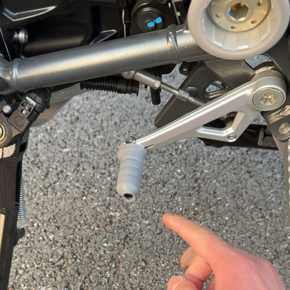 Motorcycle Gear Lever Cover — Keep firmly in place to prevent displacement.