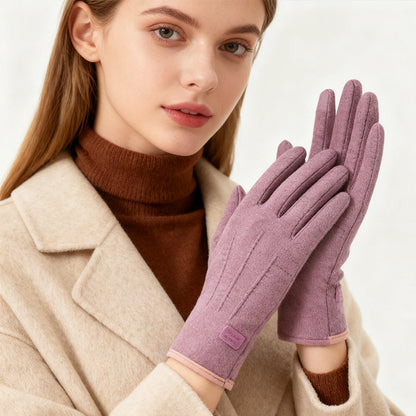 Windproof Warm Gloves with Touchscreen & Anti-Slip Grip