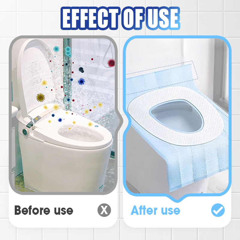 🔥Limited-time offer: Buy 1 get 1 free-10PCS Disposable Waterproof Toilet Seat Covers