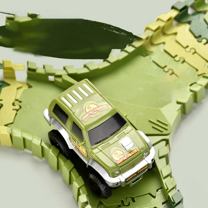 🎁Christmas Special Sale: Up to 50% Off!💝🦖Creative Dinosaur Theme Track Toy Set