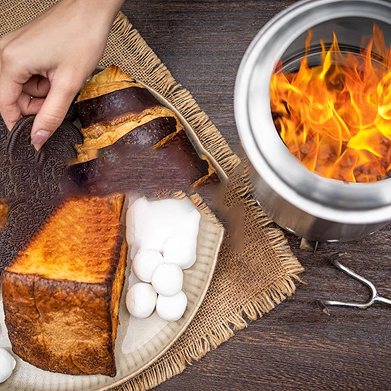 🔥Limited-time offer-Outdoor Wood Burning Portable Fire Pit