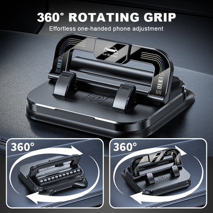 📱 50% OFF NOW! ✨ 360° Rotating Foldable Phone Holder - Universal Compatibility with Anti-Slip Base for Desk, Car & Travel Use 🚗💻